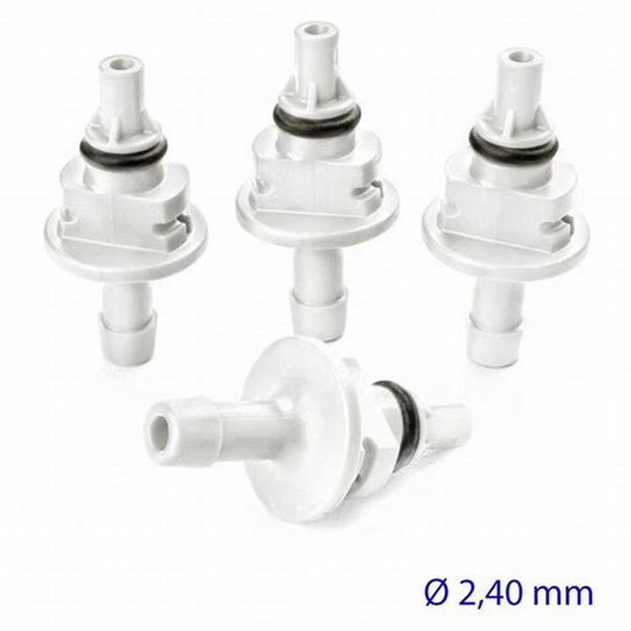 Set 4 Ugelli Rail Evo Aeb 2.4 Bianco  Cod 620000047