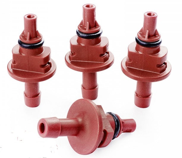 Set 4 Ugelli Rail Evo Aeb 1.6 Rosso  Cod 620000043