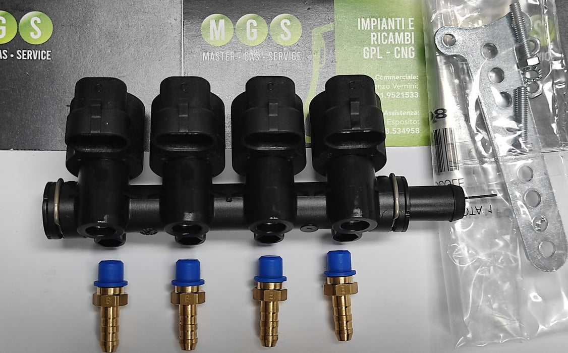 Iniettore Rail 4 Cilindri Lovato Jlp4 Kp Cod. 238000129