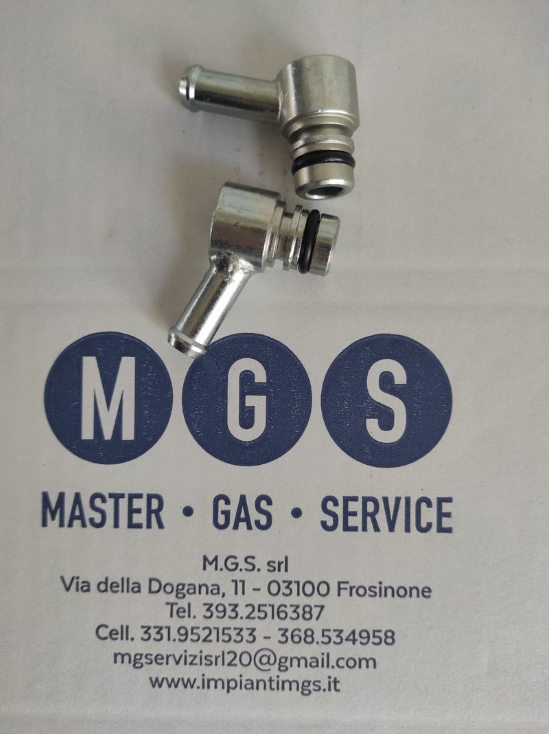 SPOLE ACQUA IN METALLO PER RIDUTTORE GPL  LI10 DIAM 10 FCA (conf 2 pz)